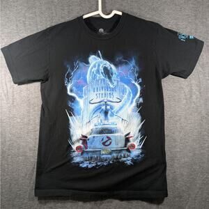 2024 Universal Studios Halloween Horror Nights Ghostbusters Black T-Shirt Size M